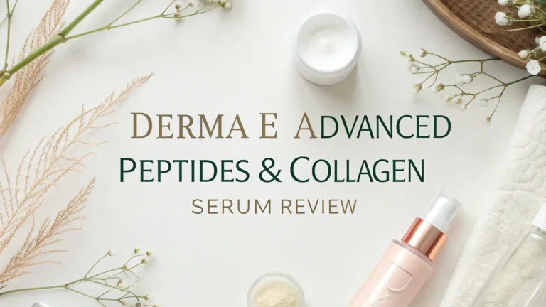 Derma E Advanced Peptides & Collagen Serum Review 2026
